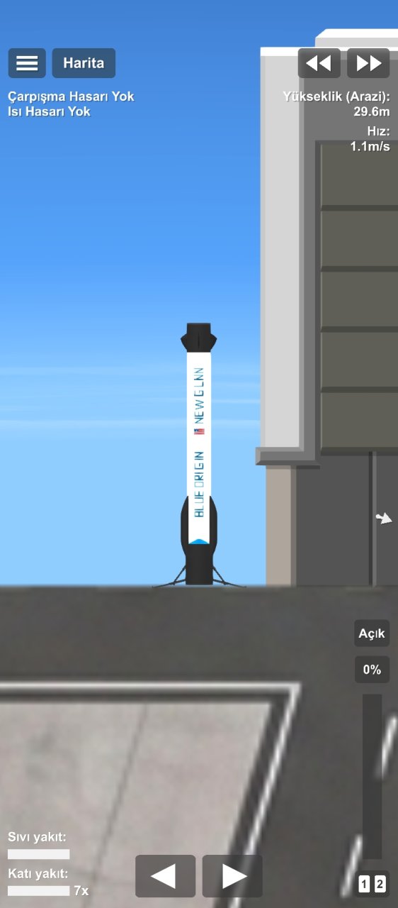 New Gleen Spaceflight Simulator