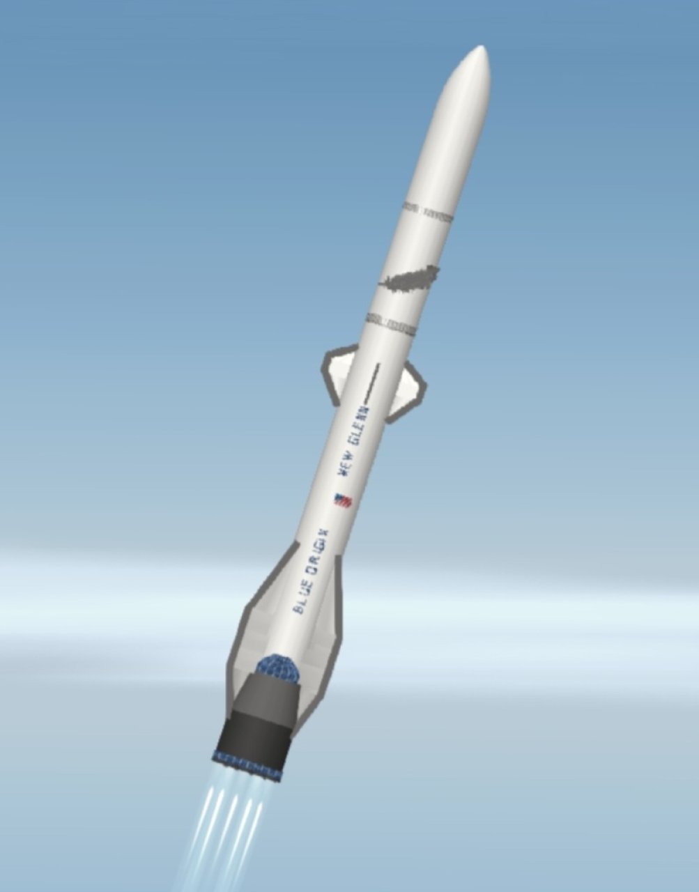 New Glenn 7×2 Spaceflight Simulator