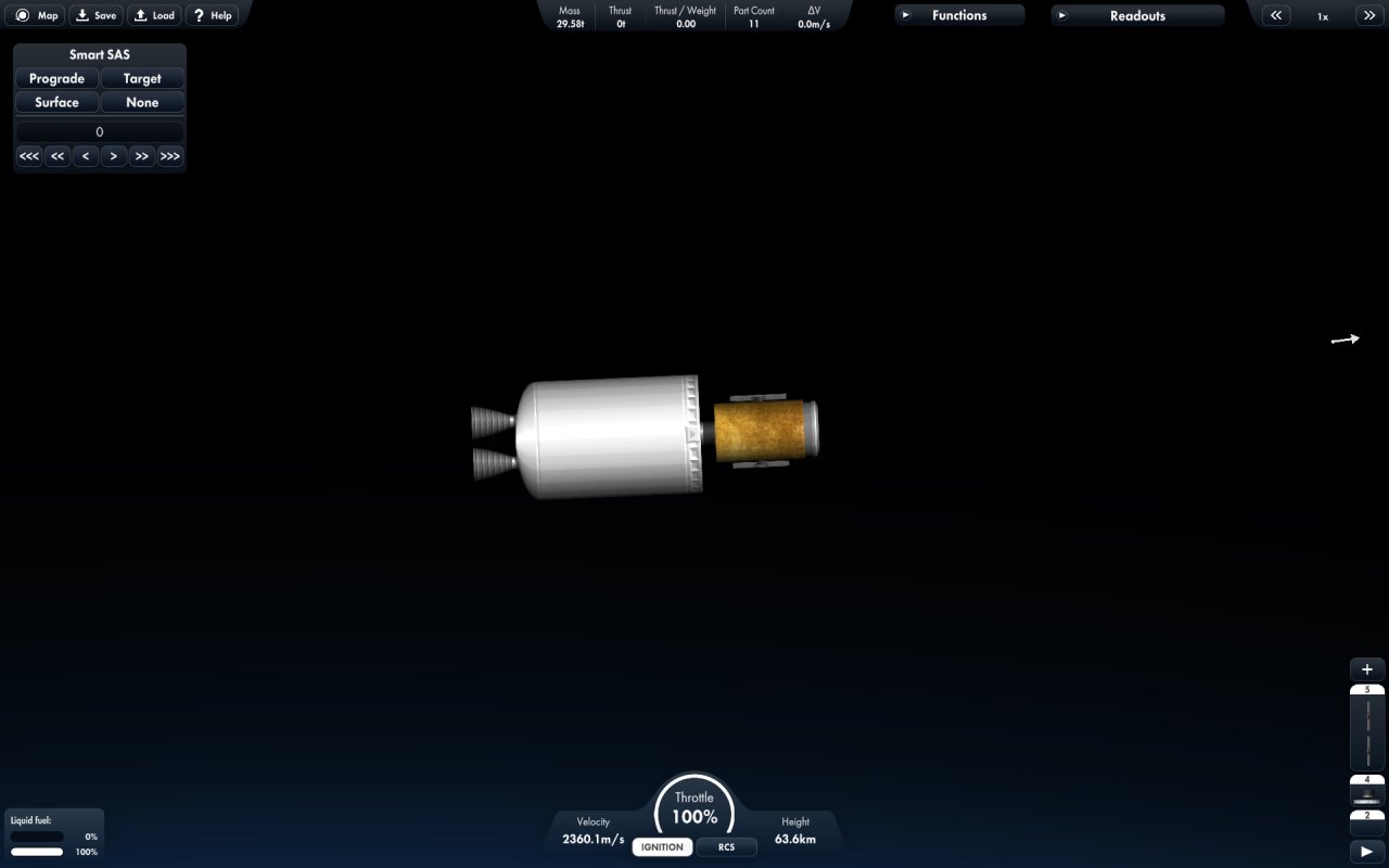 New Glenn Spaceflight Simulator