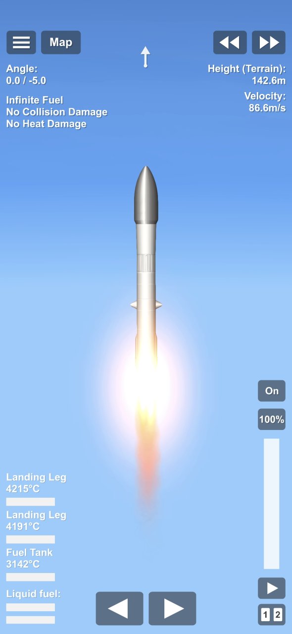 NEW GLENN Spaceflight Simulator
