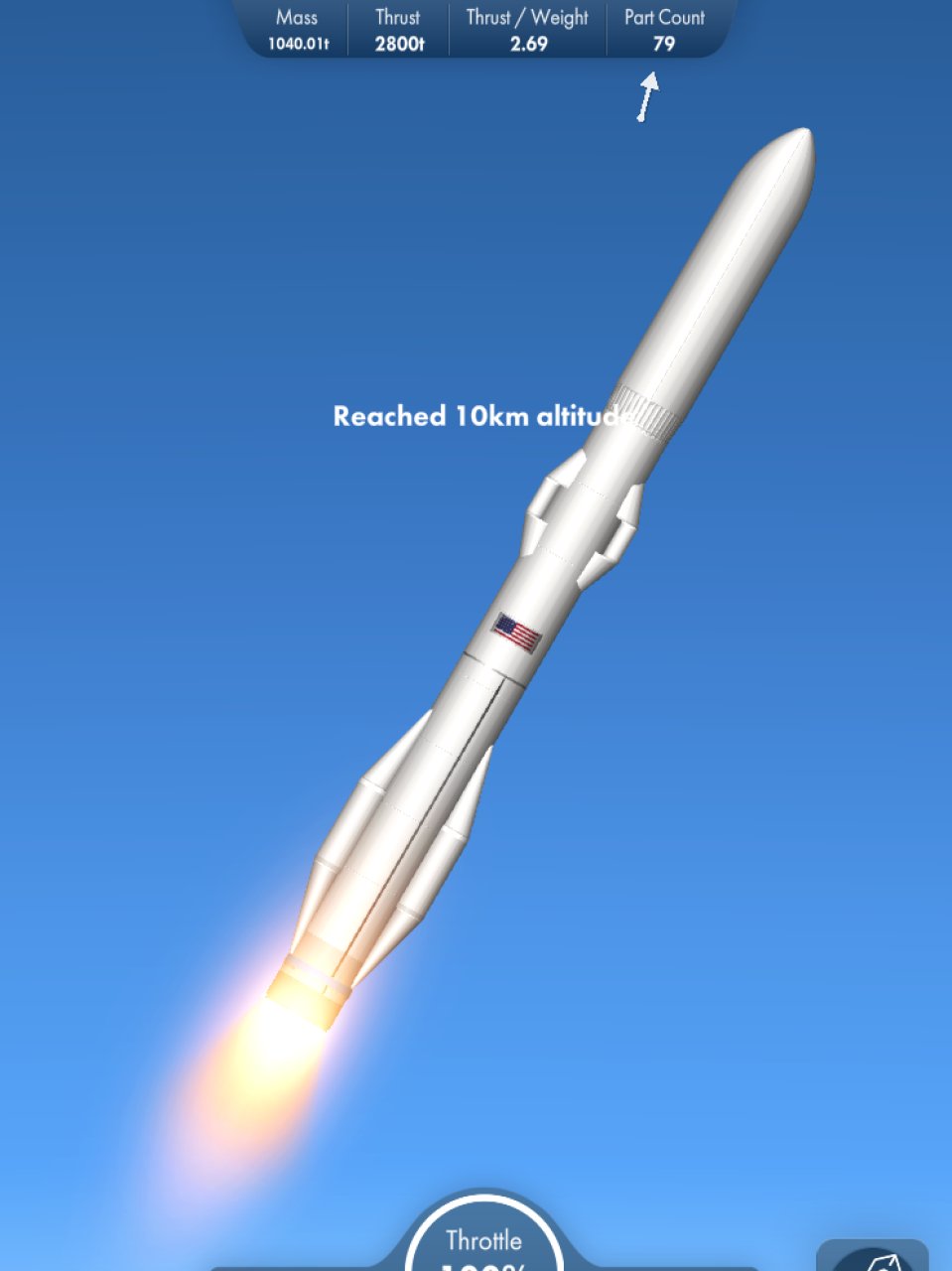 New Glenn Spaceflight Simulator