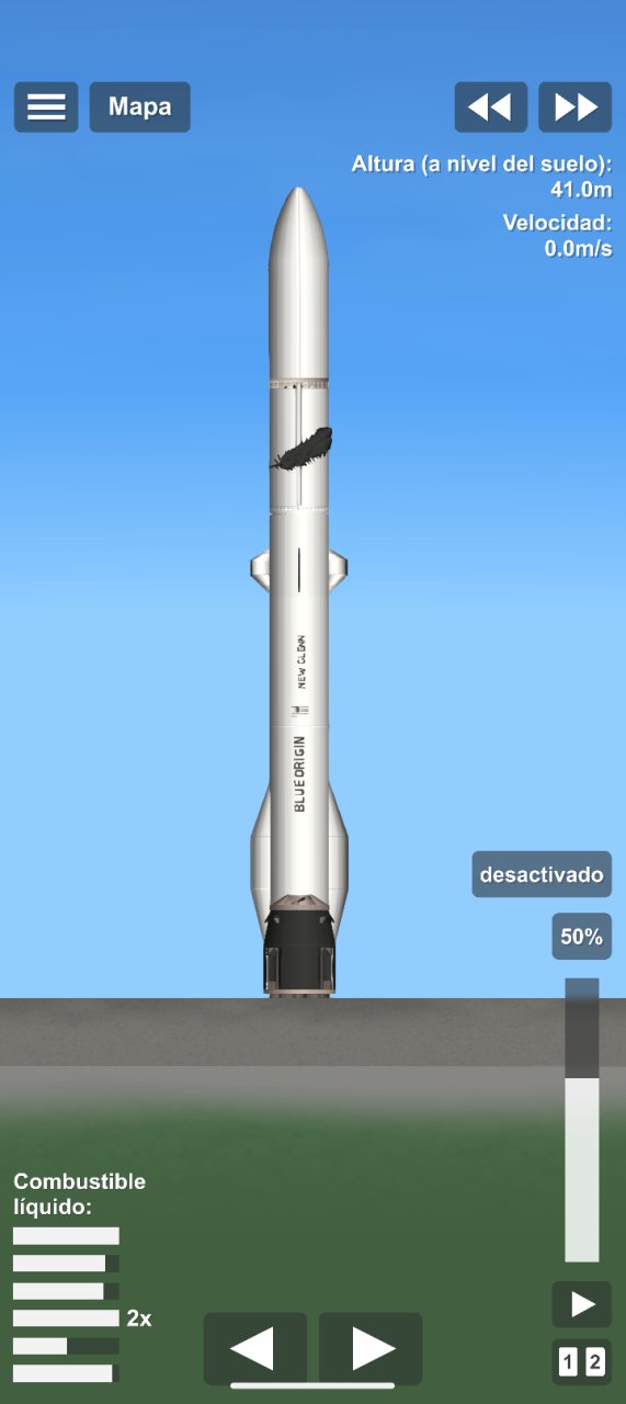 New Glenn for Spaceflight Simulator