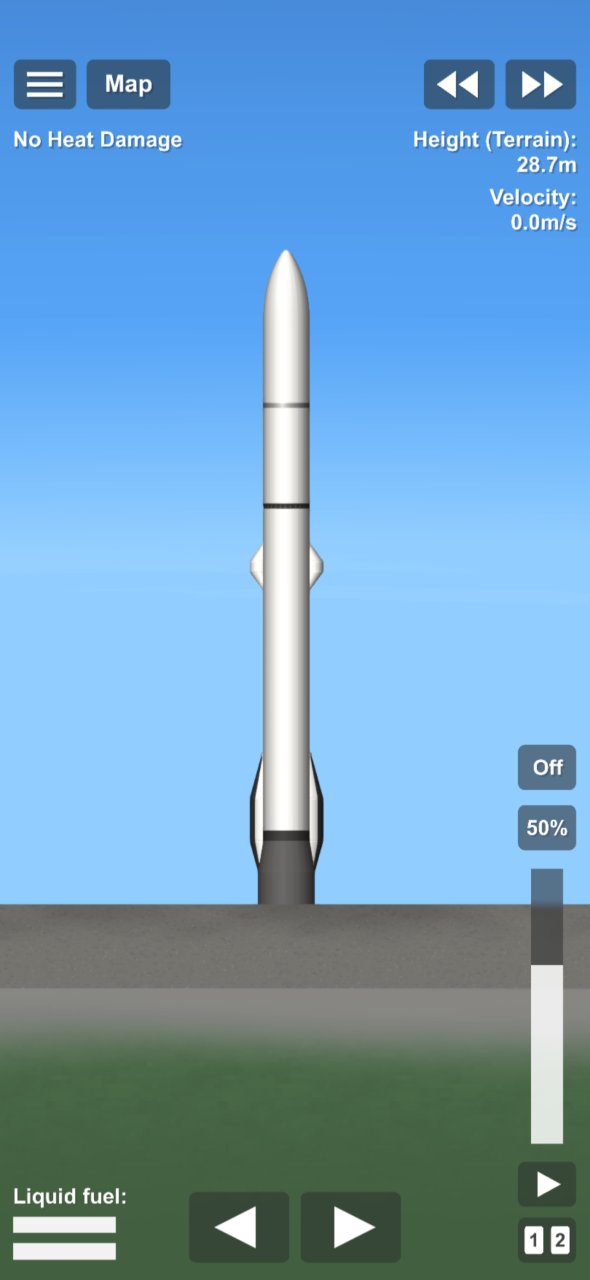 New Glenn Spaceflight Simulator