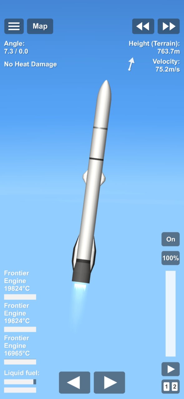 New Glenn Spaceflight Simulator