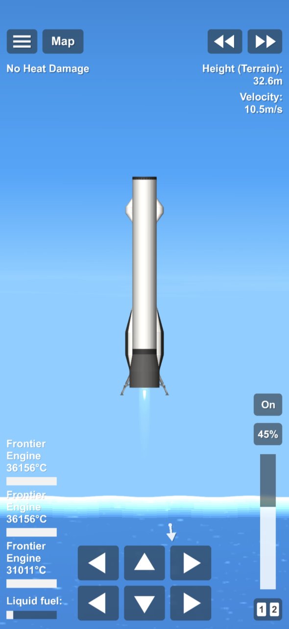 New Glenn Spaceflight Simulator