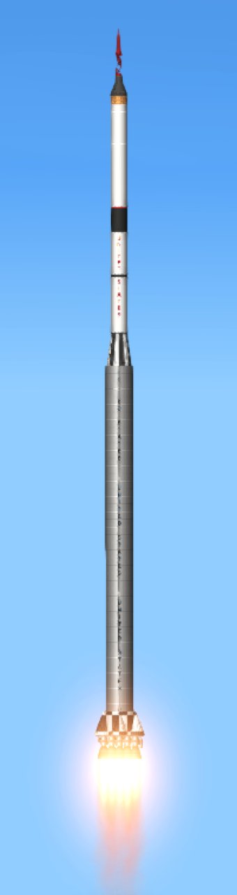 New Hybrid Rocket for Spaceflight Simulator