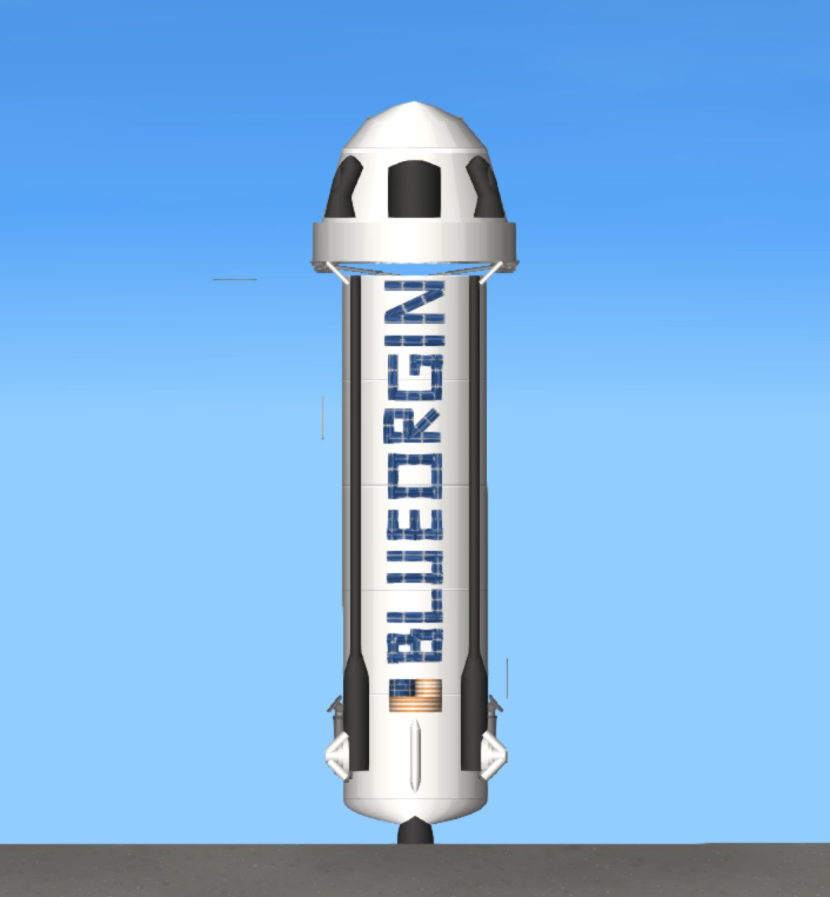 New Shepard Spaceflight Simulator