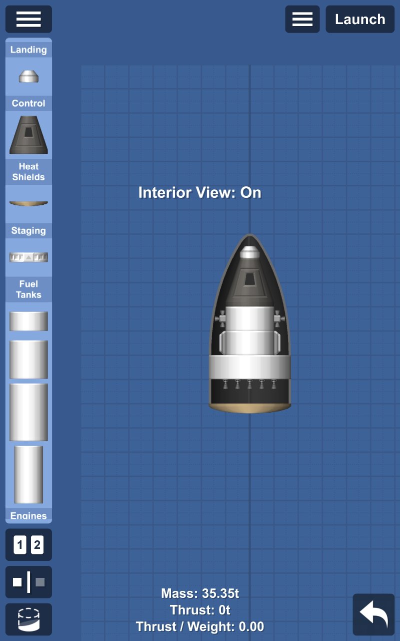 No DLC capsule Spaceflight Simulator