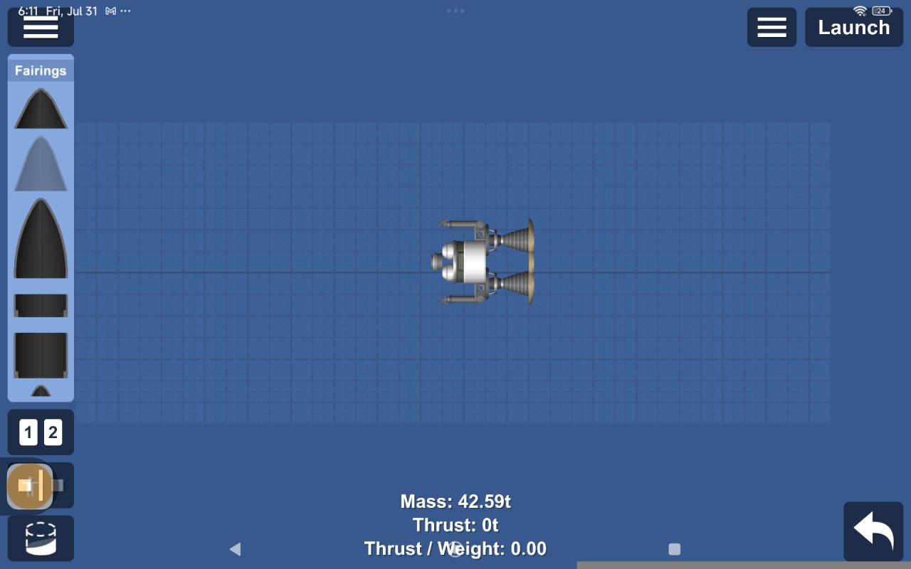No dlc compact lander Spaceflight Simulator