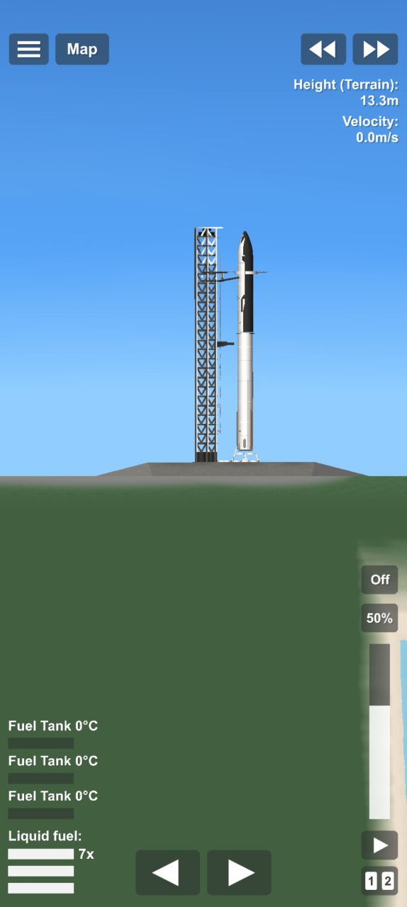 no dlc starship with mechazila Spaceflight Simulator