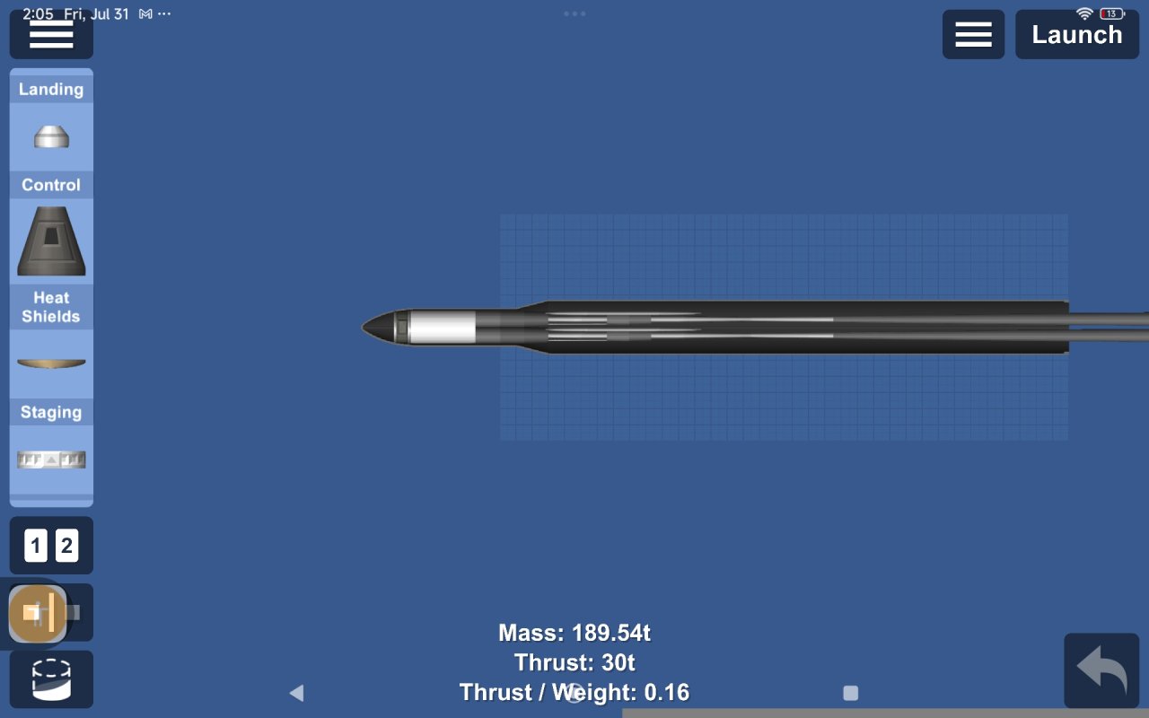 No dlc super rocket for Spaceflight Simulator