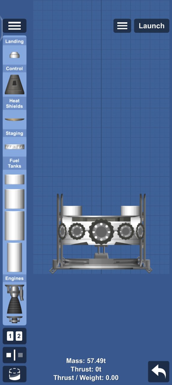 Nuclear Fusion Engine (no DLC) for Spaceflight Simulator