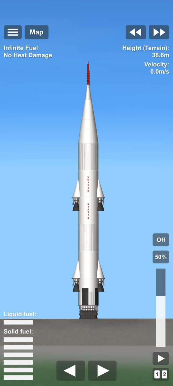 Nuclear missile Spaceflight Simulator