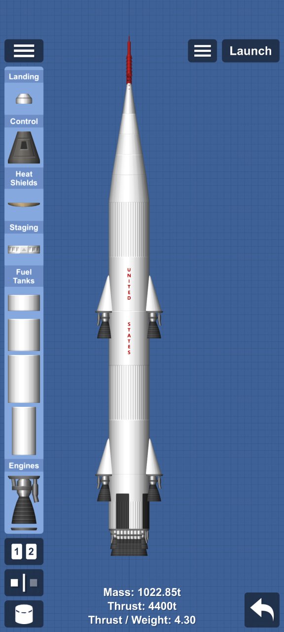 Nuclear missile Spaceflight Simulator