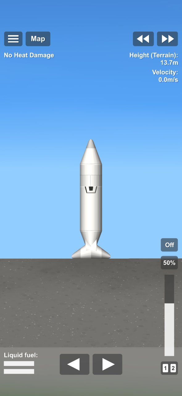 Nuke Model for Spaceflight Simulator