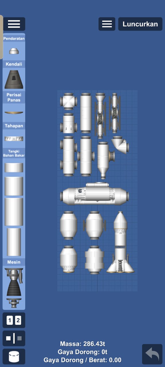 Nusantara space station Spaceflight Simulator