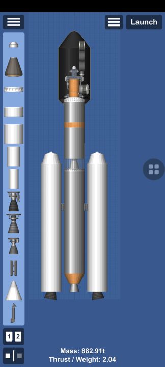 Lander Blueprint for Spaceflight Simulator / SFS BP