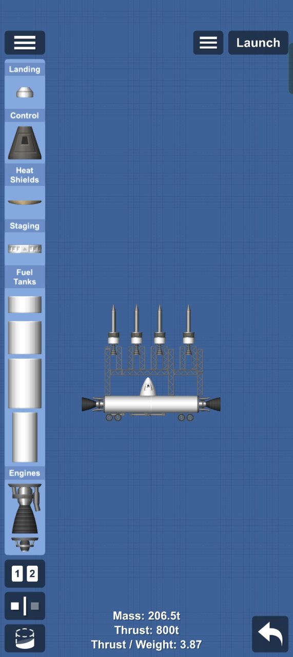 orbital missile truck Spaceflight Simulator