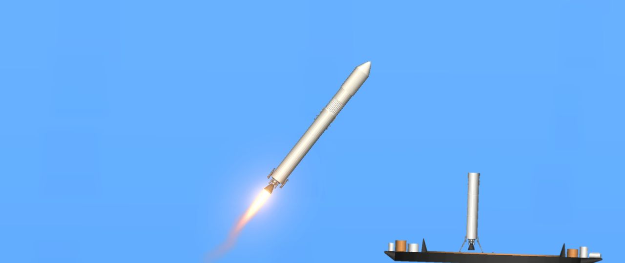 Rocket Blueprint for Spaceflight Simulator / SFS BP