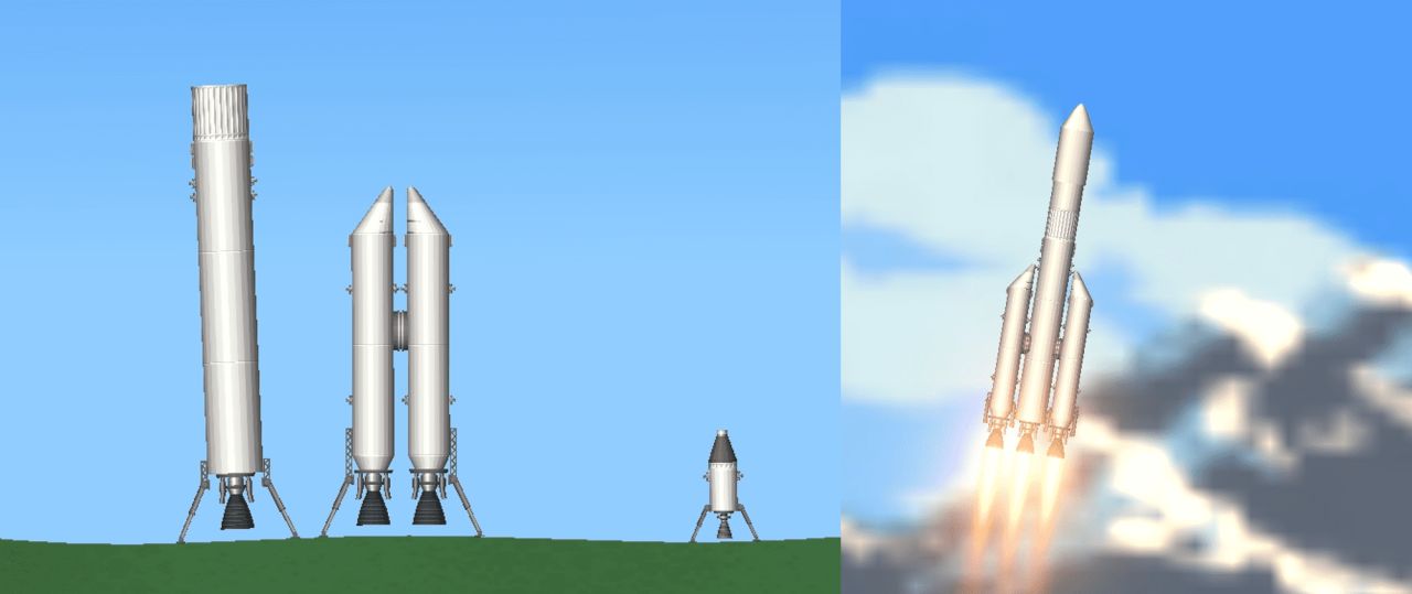 Orbital Mk2 Blueprint for Spaceflight Simulator / SFS BP