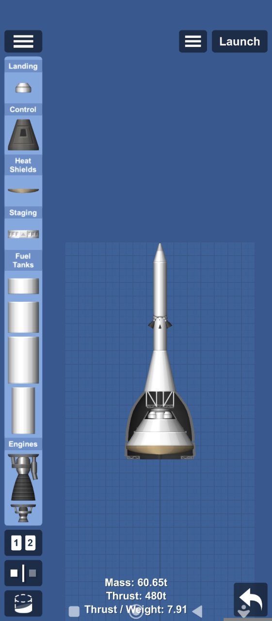 Orion capsule escape system Spaceflight Simulator