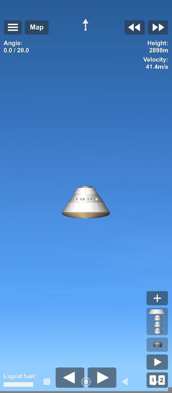 Orion capsule escape system Spaceflight Simulator