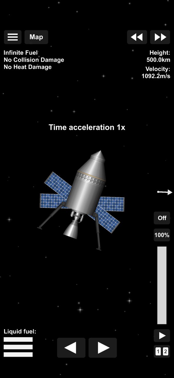Orion Capsule Spaceflight Simulator
