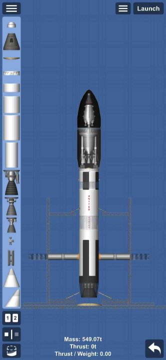 Orion Heavy LC Blueprint for Spaceflight Simulator / SFS BP