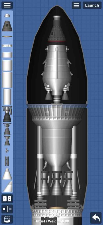 Orion Heavy LC Blueprint for Spaceflight Simulator / SFS BP