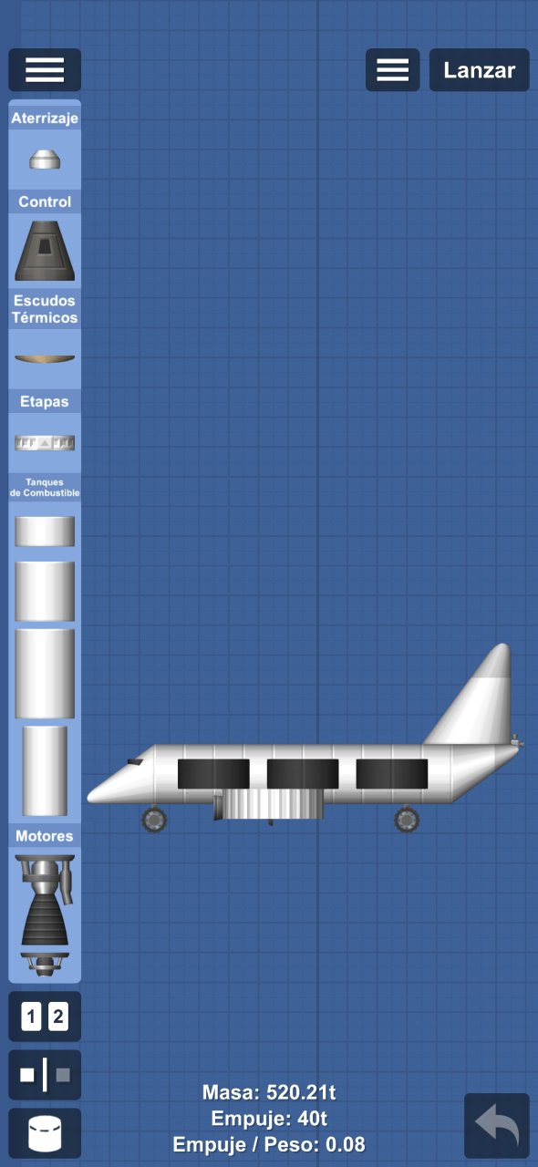Plane
[DONT USE ENGINE,USE RCS for Spaceflight Simulator