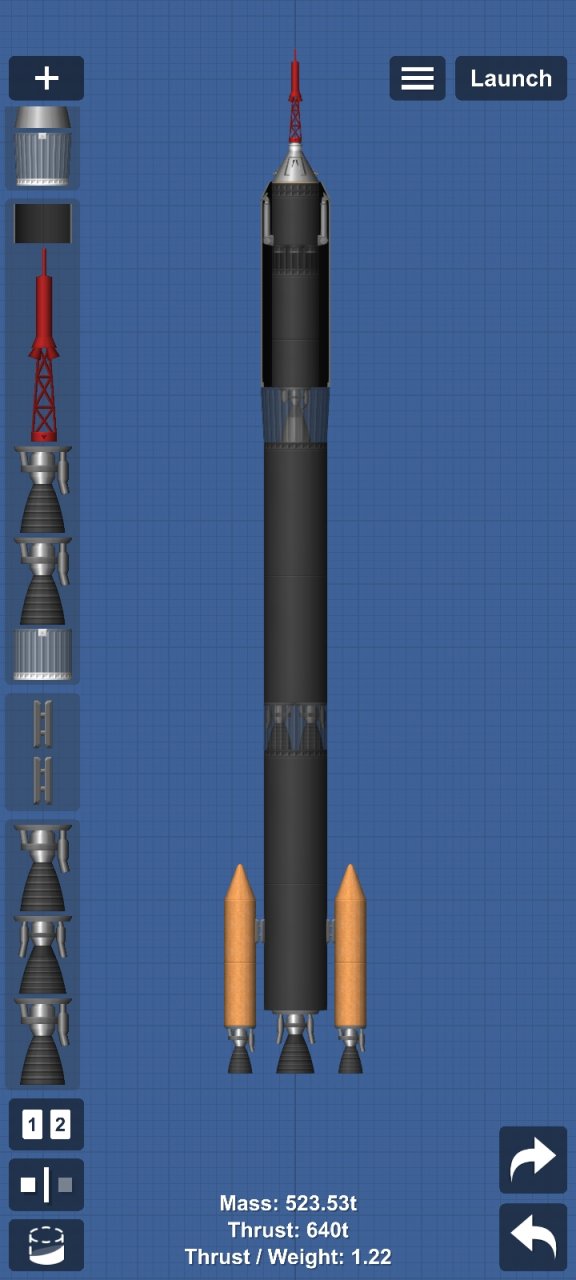 pluto rocket Spaceflight Simulator