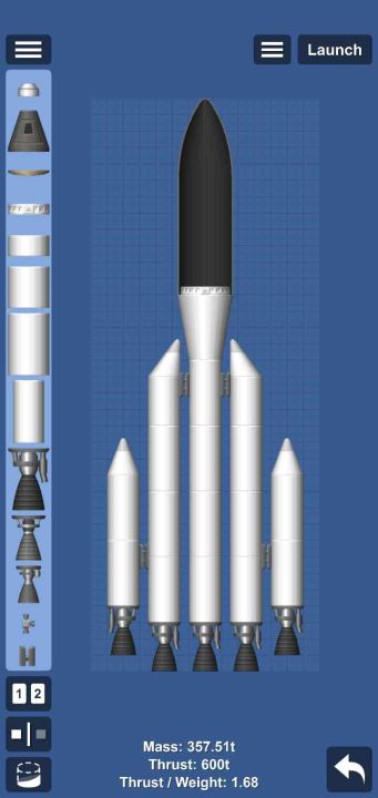 PMD-1 Blueprint for Spaceflight Simulator / SFS BP