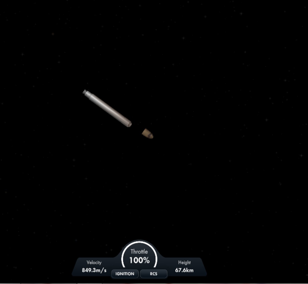 Prabolis-s1  Ballistic Missile Spaceflight Simulator