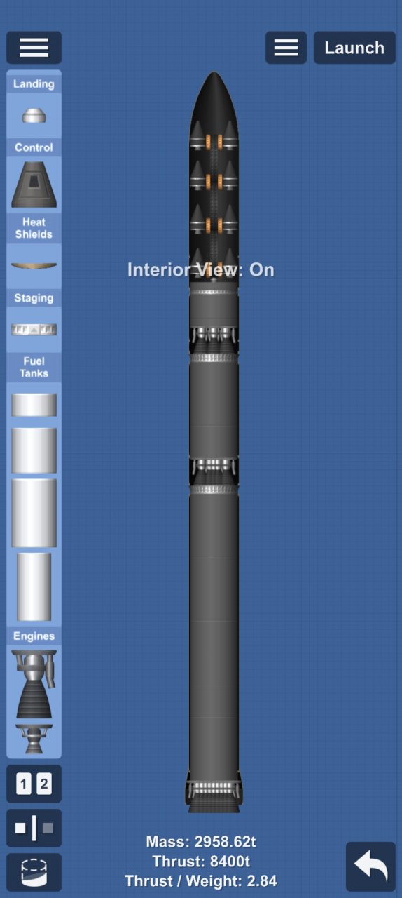 Prachand agni super IWGM 1 Spaceflight Simulator