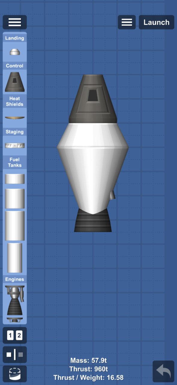 Proton engine big v2 Spaceflight Simulator