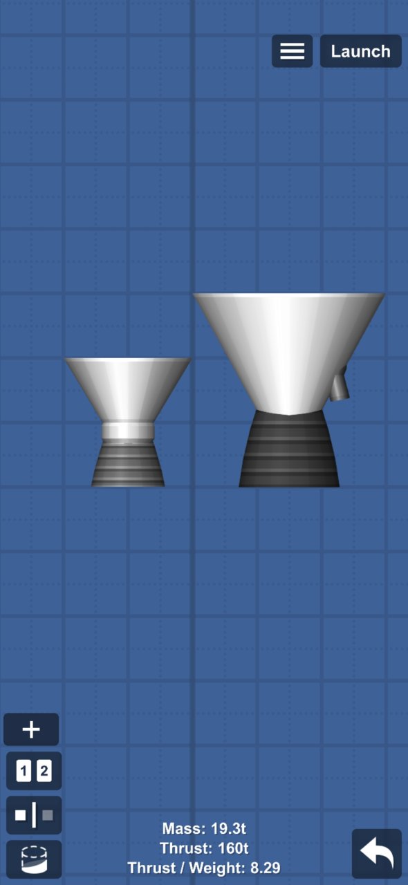 Proton engine big/small for Spaceflight Simulator