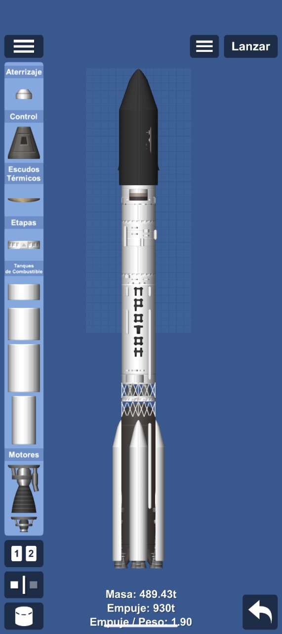 proton-K Spaceflight Simulator