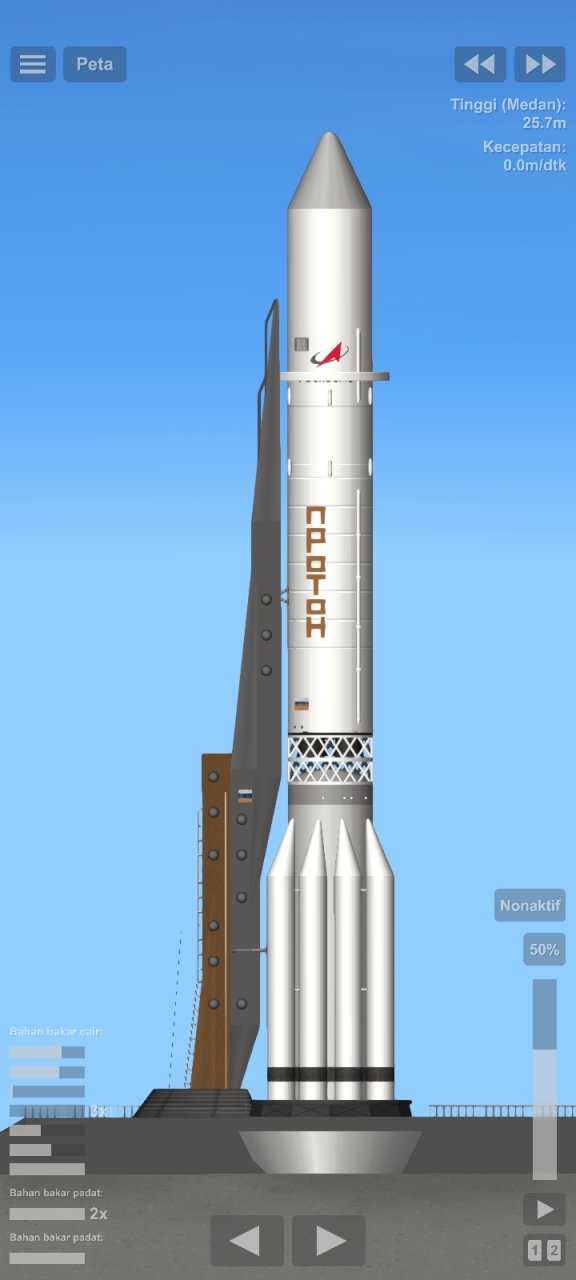 Proton-m Spaceflight Simulator