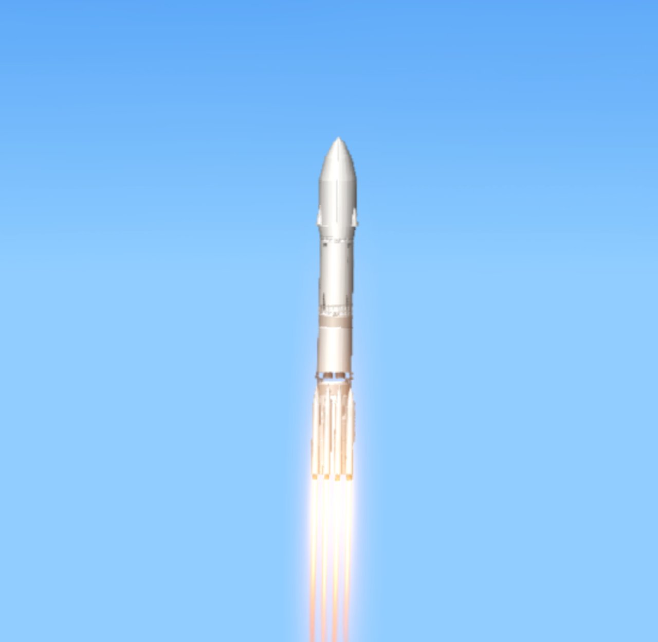 Proton-M Launch Vehicle Spaceflight Simulator