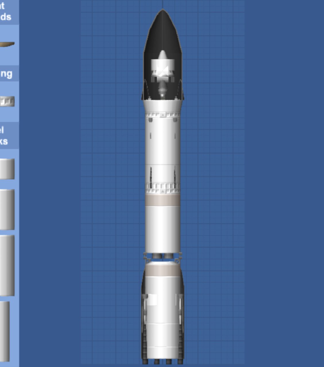 Proton-M Launch Vehicle Spaceflight Simulator