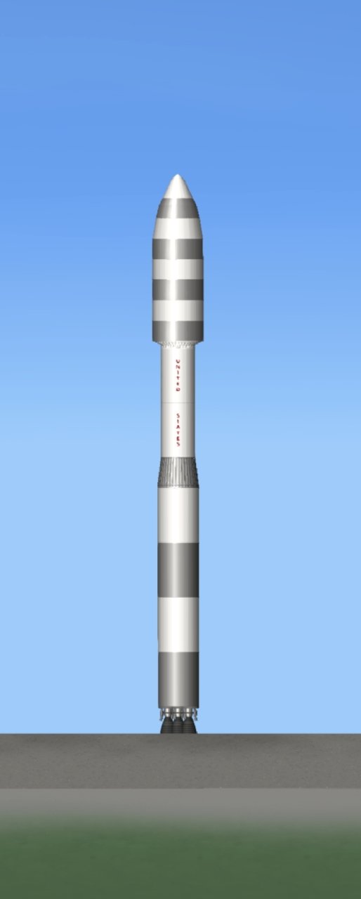 Quite big cargo Rocket DLC Spaceflight Simulator