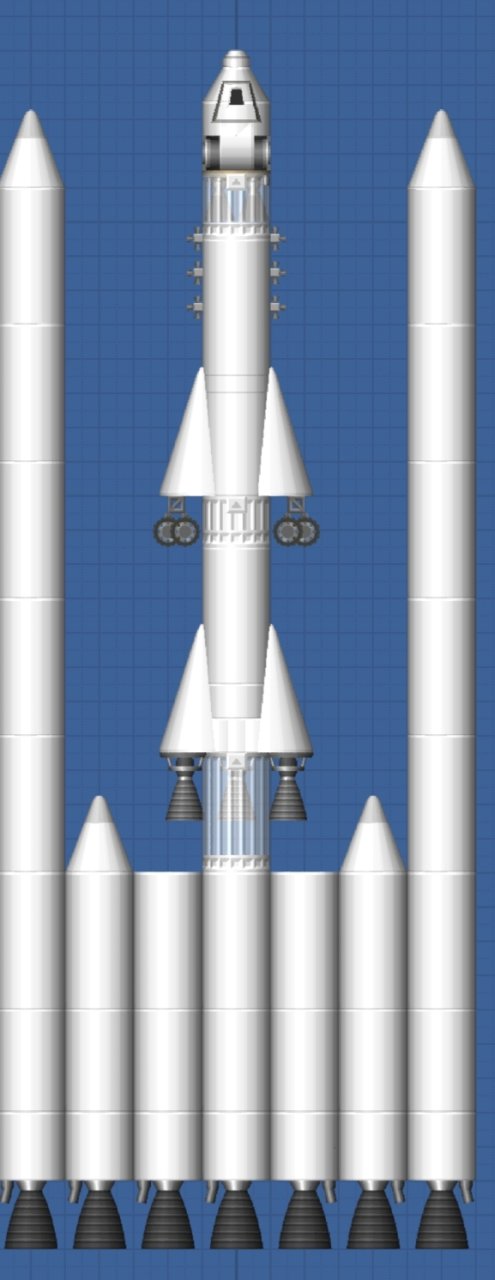 R12(7150 deltaV)(lander) Spaceflight Simulator