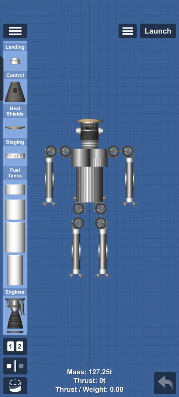 Ragdoll (no grav needed) Spaceflight Simulator