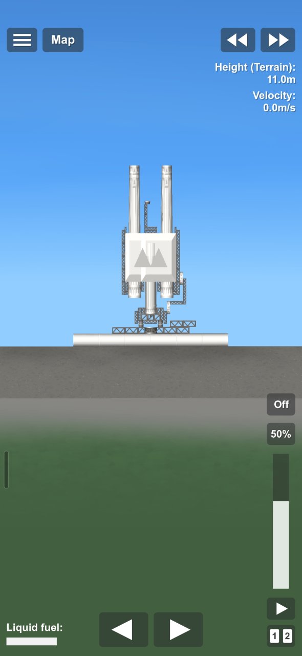 Rail cannon Spaceflight Simulator