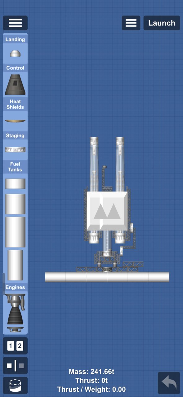 Rail cannon Spaceflight Simulator
