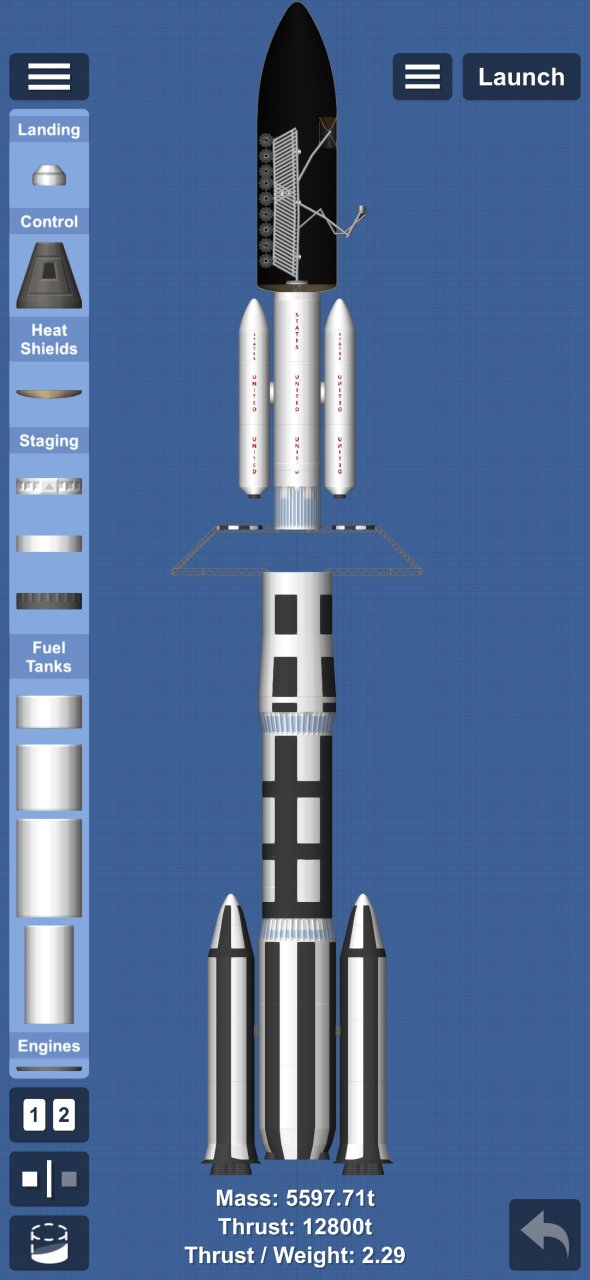 Range Rover Rocket for Spaceflight Simulator
