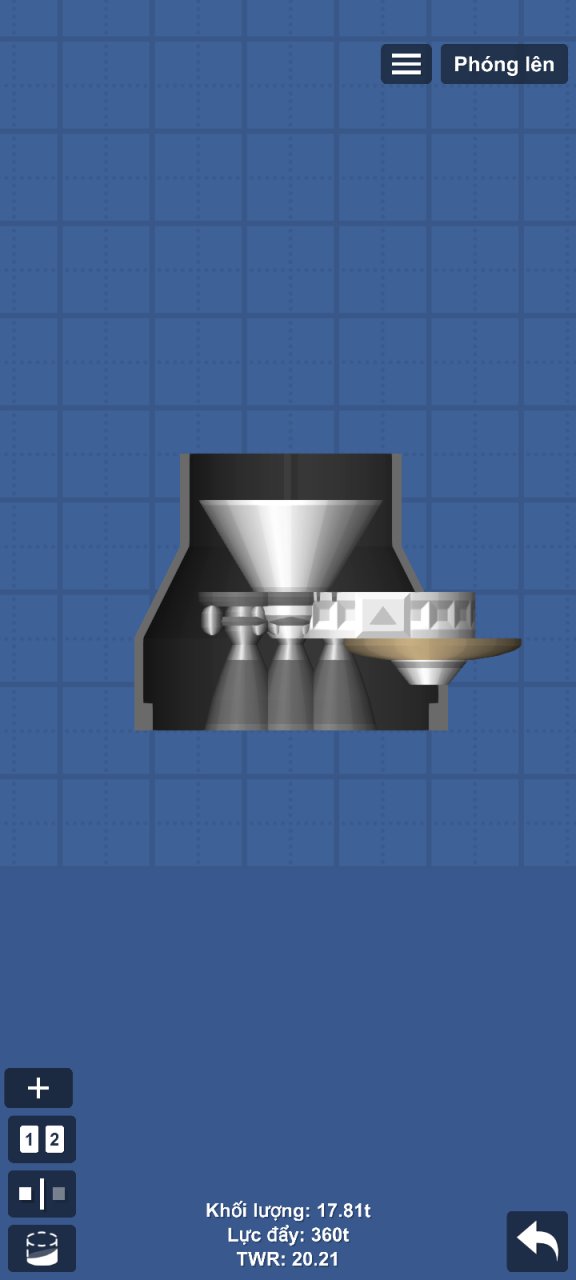 raptor engine 360t v2 for Spaceflight Simulator