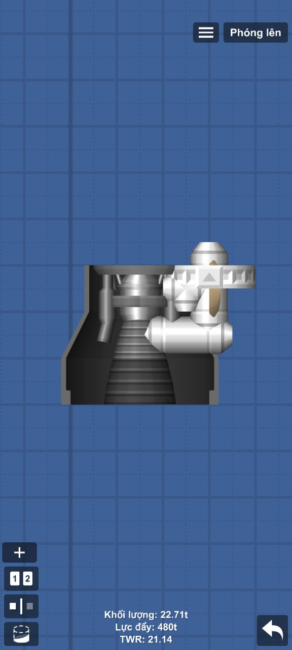 raptor engine 480t v1 for Spaceflight Simulator