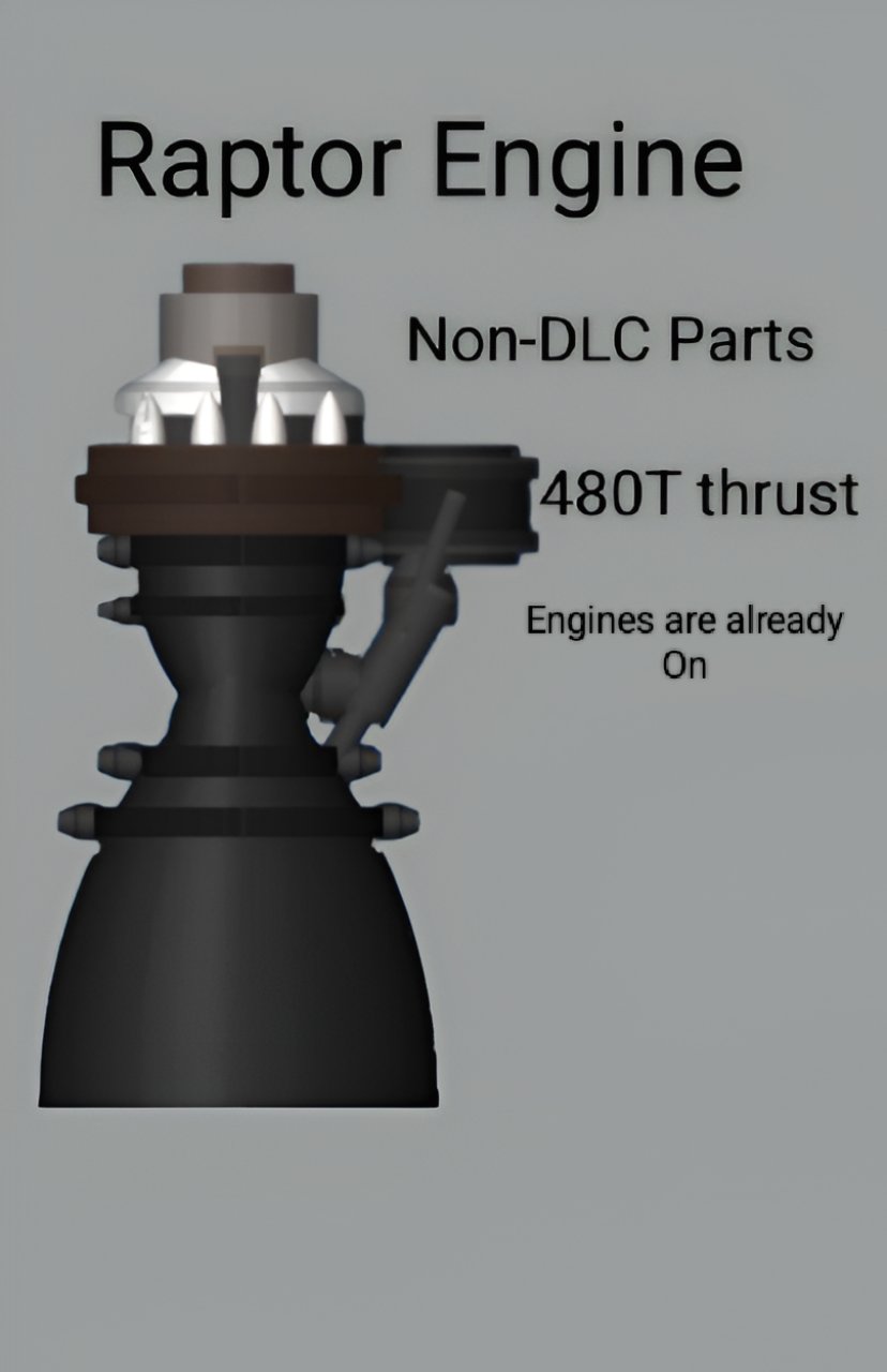 Raptor Engine remastered Spaceflight Simulator