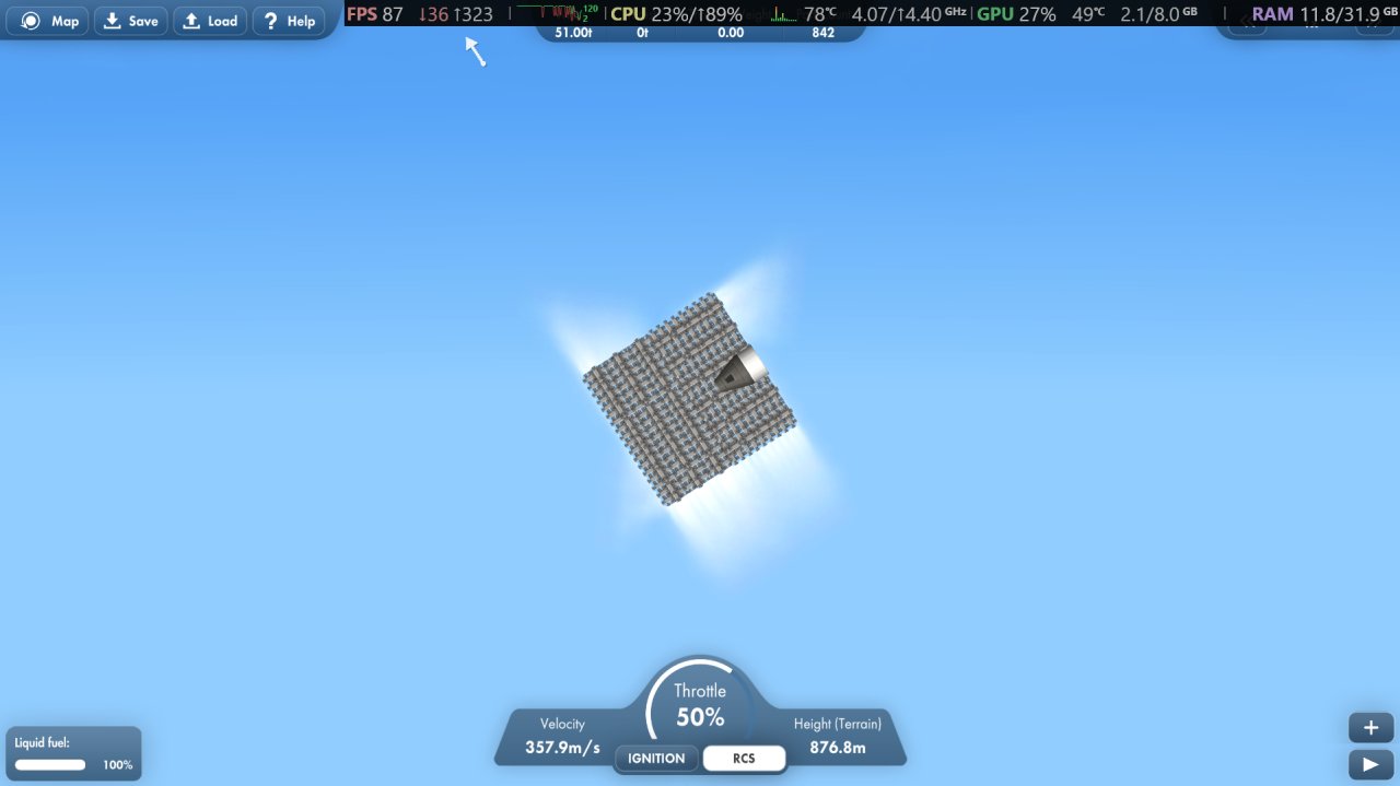 rcs module for heavy crafts Spaceflight Simulator